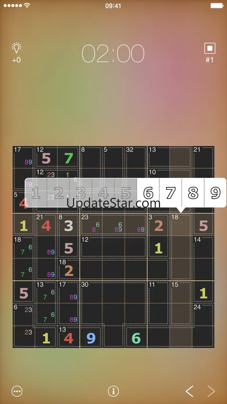 9 digits - sudoku variations 1.4.1