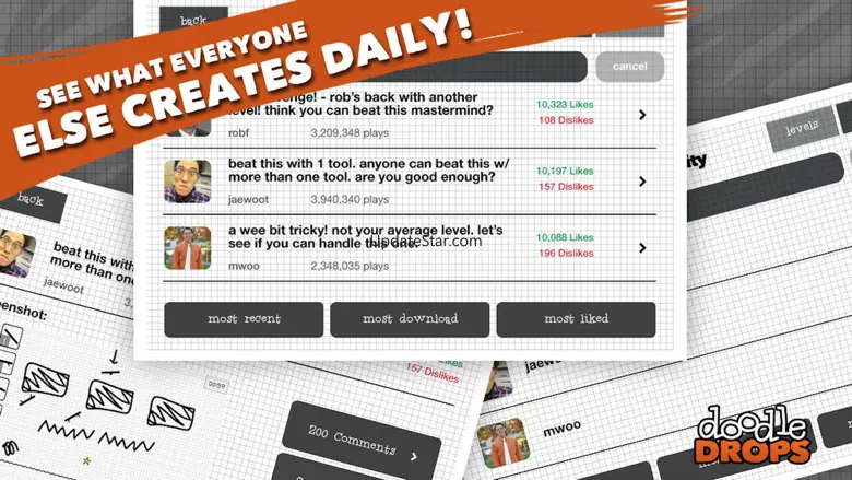 Doodle Drop : Physics Puzzler 3.0