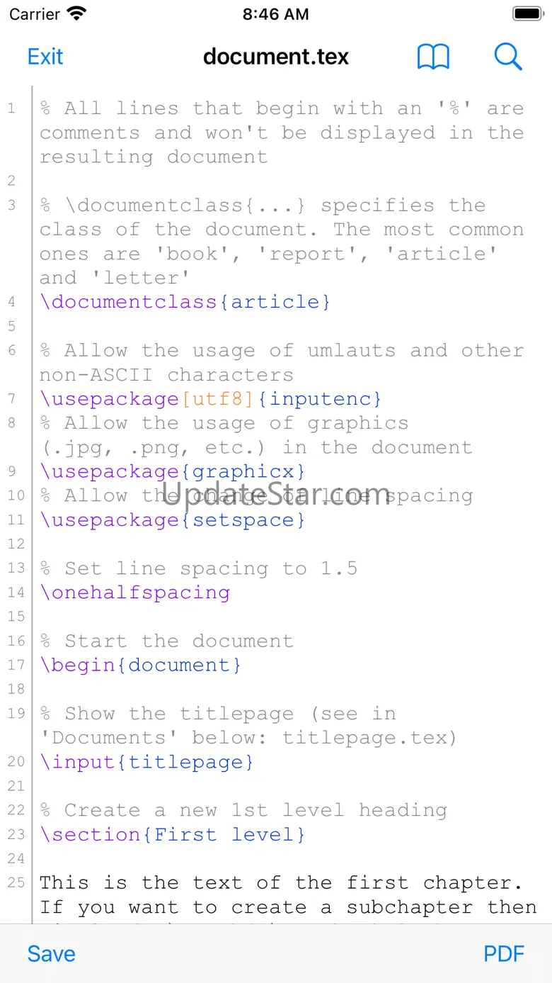VerbTeX Pro LaTeX Editor 3.4.9