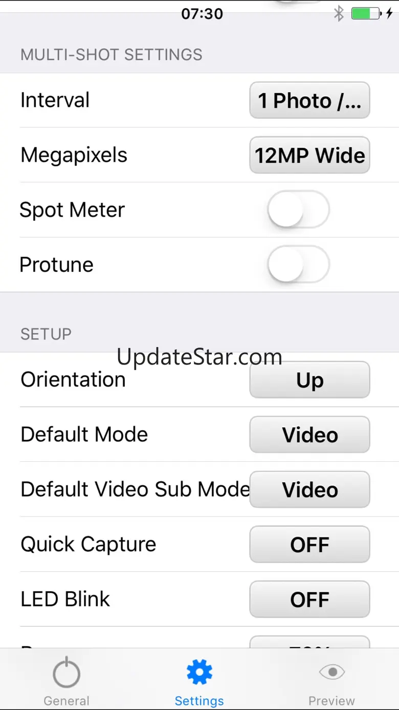 Camera Control for GoPro Hero 3.05
