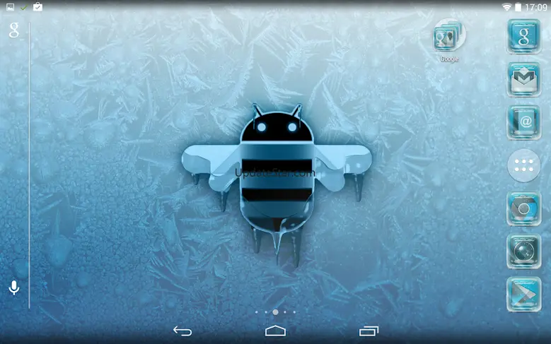 Frozen Android NOVA Launcher T 1.3