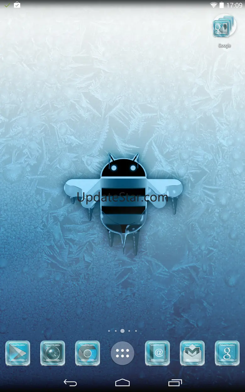 Frozen Android NOVA Launcher T 1.3