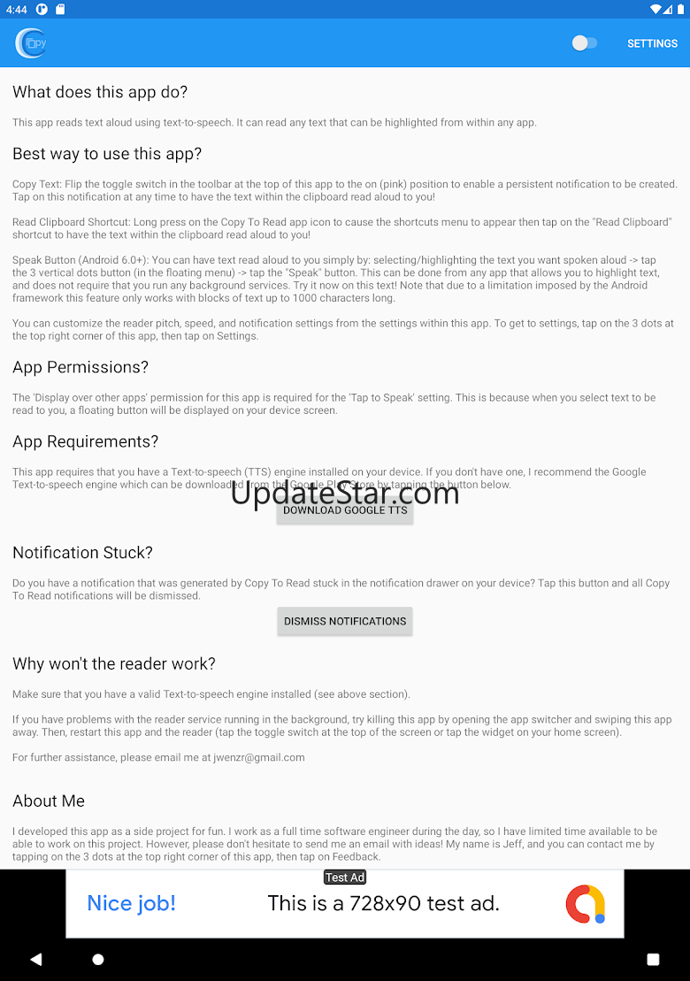 Copy To Read - Text to Speech 2.6.003