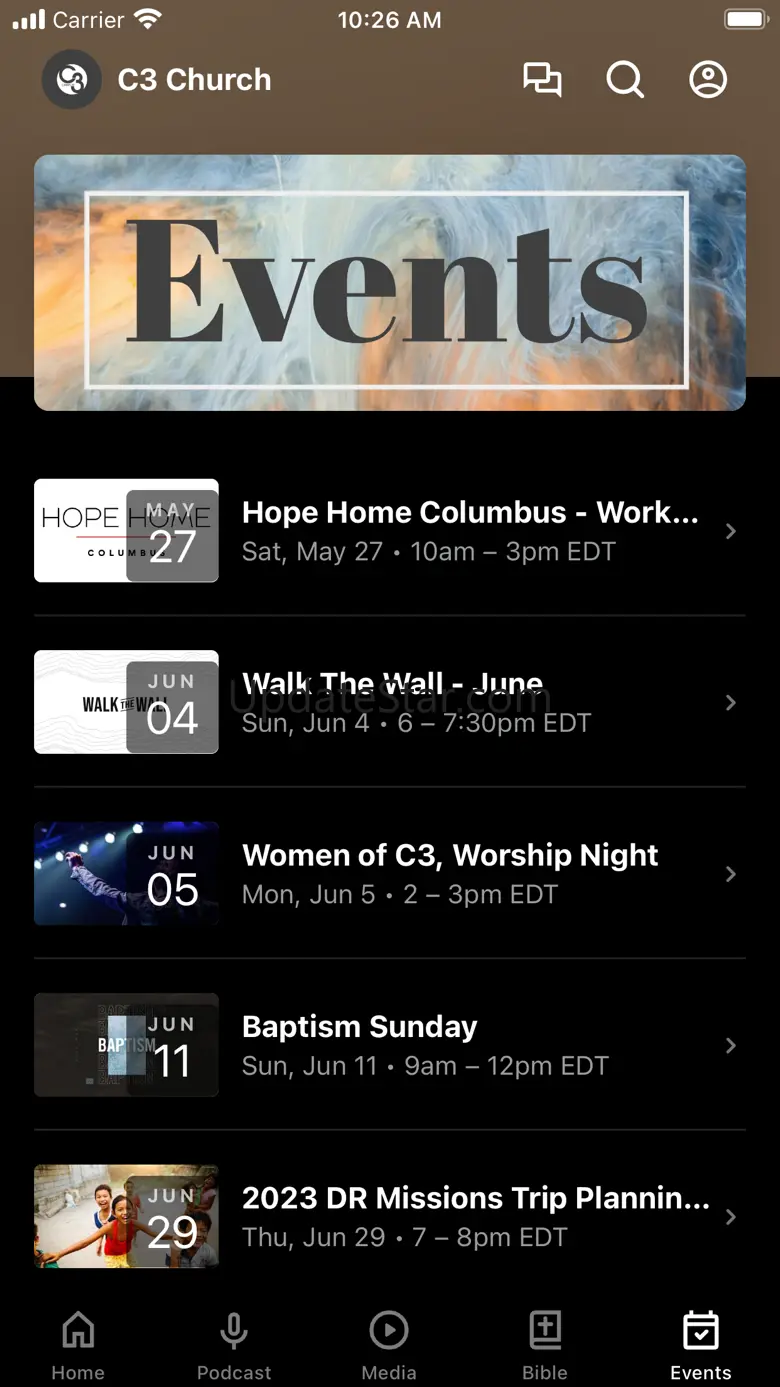 My C3 Church 6.2.0