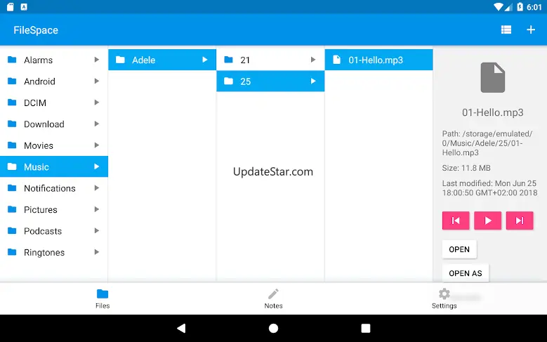 File Manager FS 📂 FileSpace s 1.00.40