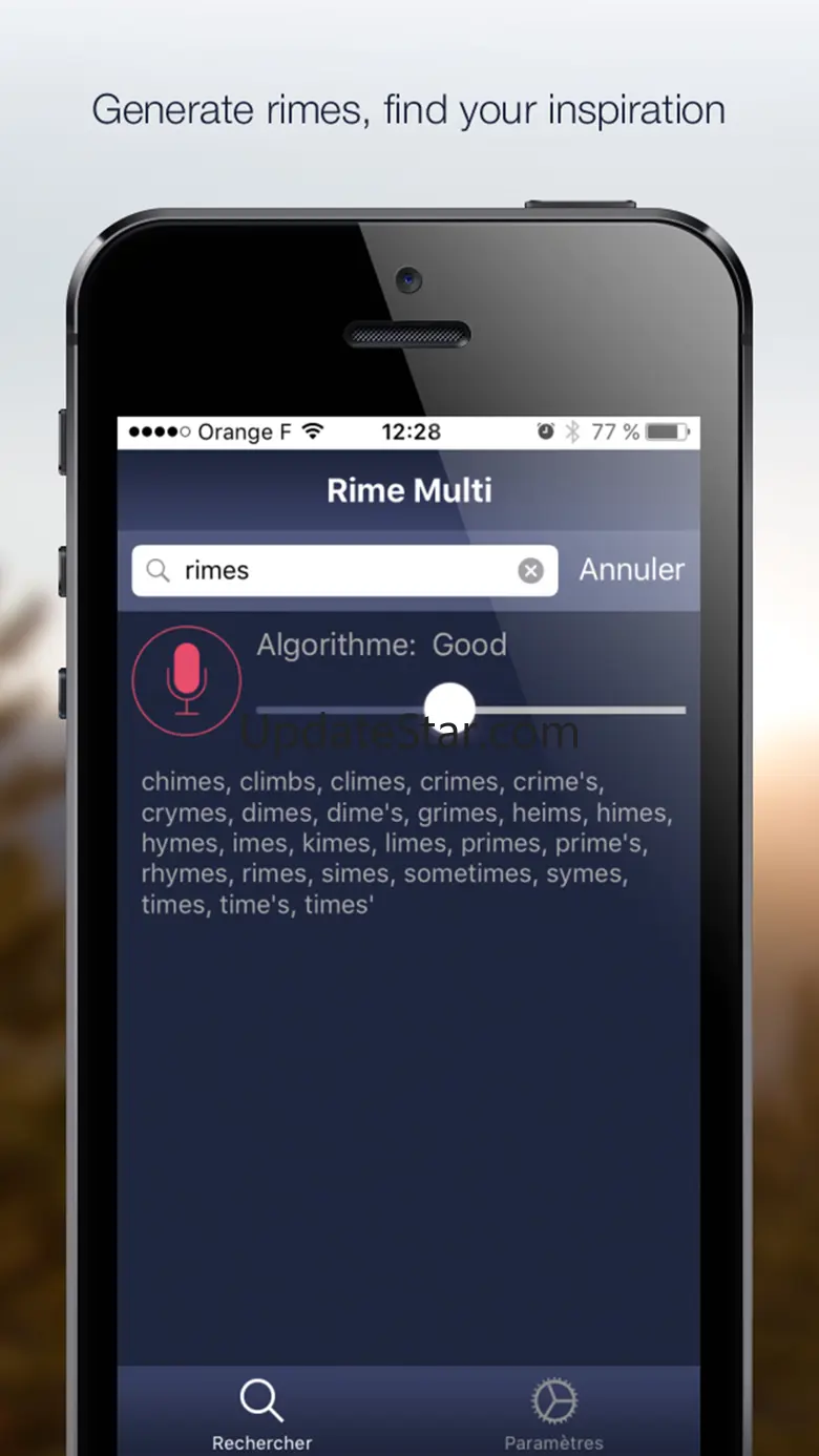 Rimes Multi - rhymes generator 16 languages 1.2