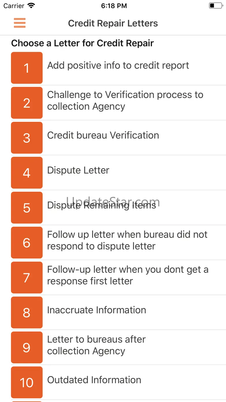 Credit Repair Letters 2.1