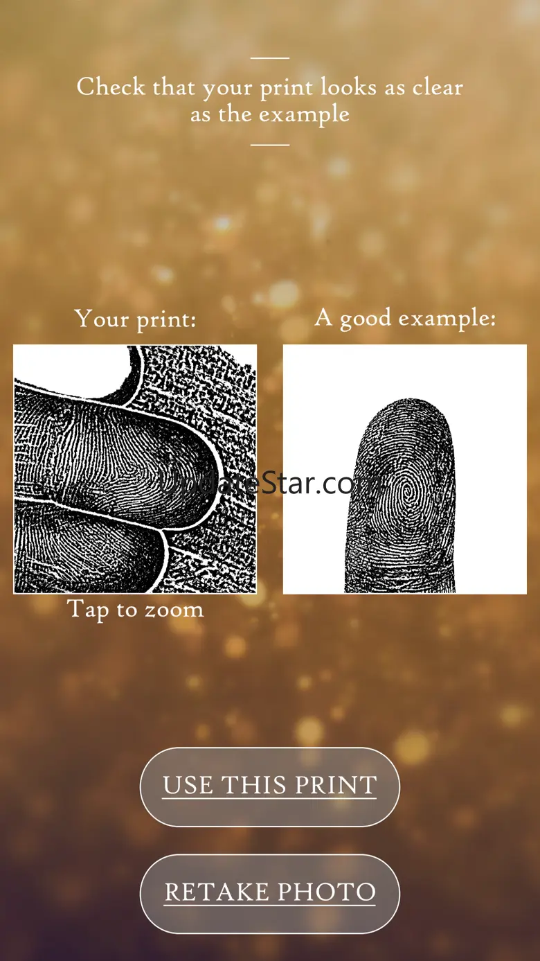 Fingerprint Photographer 1.0