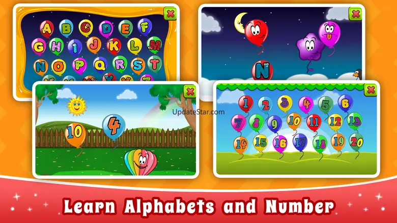 Kids Balloon Pop Learning Game 2.0