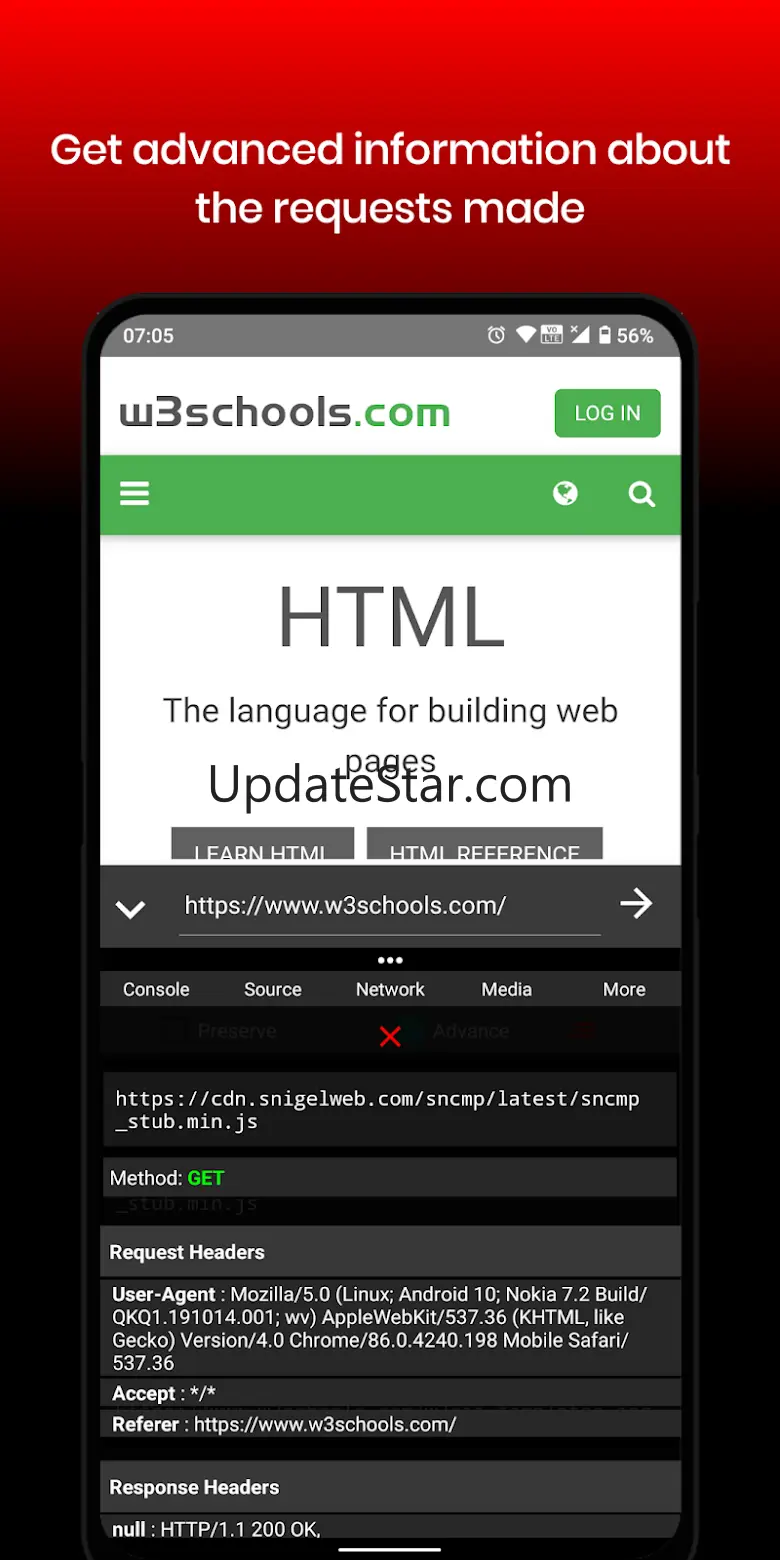 F12 | Inspect Element, Console 4.73