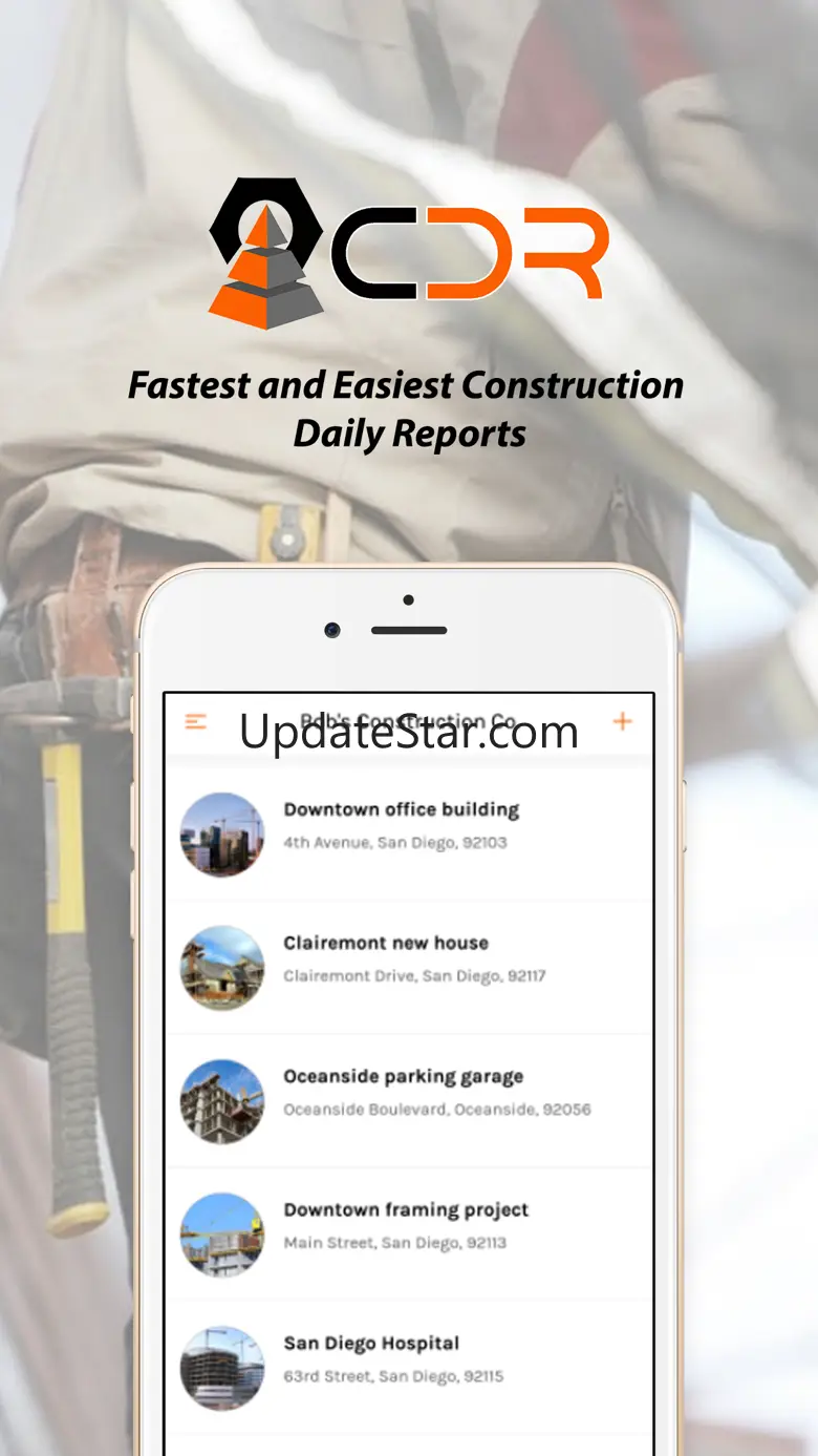 CDR Construction Daily Reports 1.6.8
