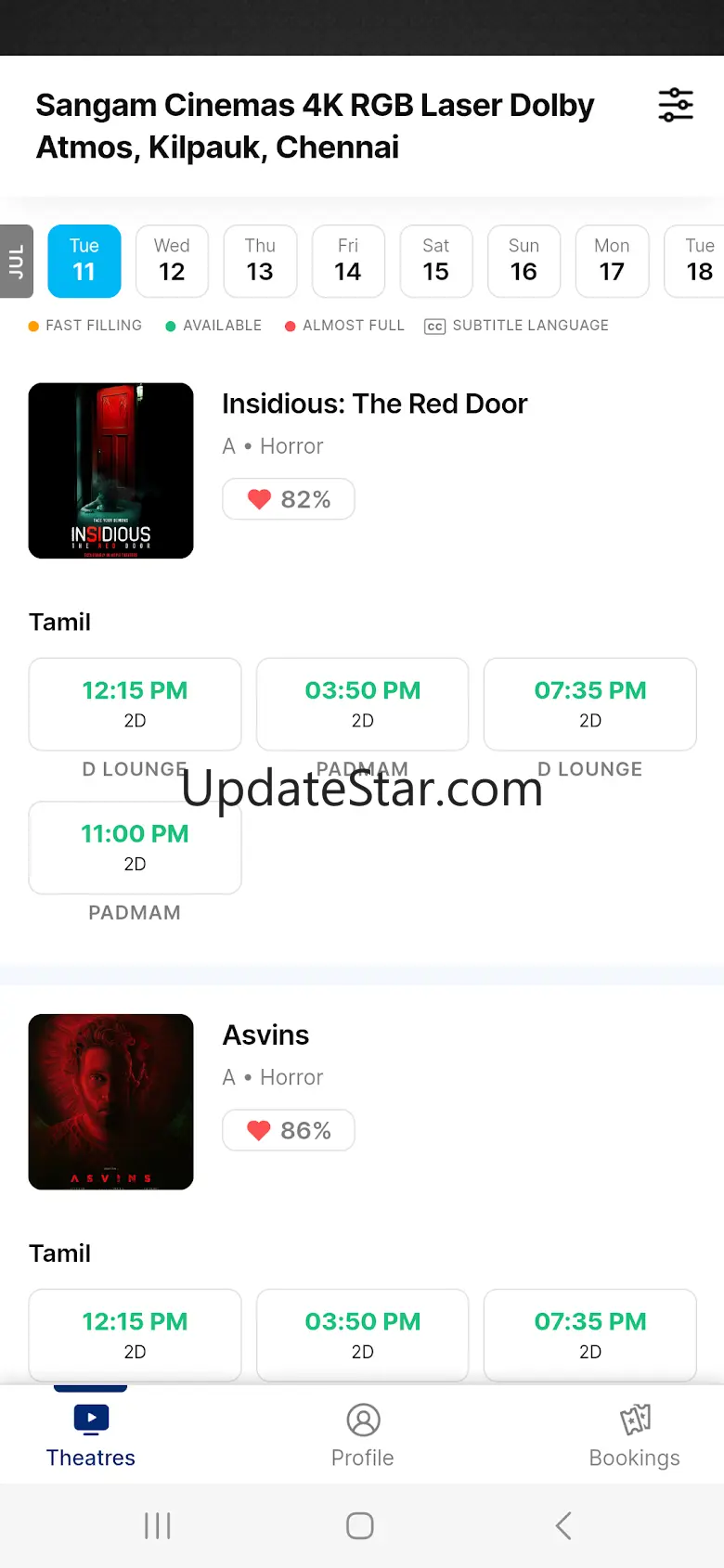 Sangam Cinemas 5.0.1