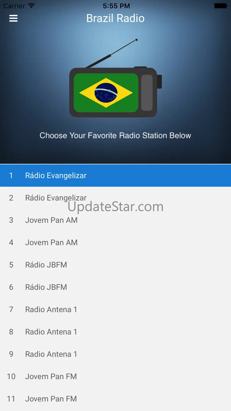 Brazil Radio Station Brazilian 1.0