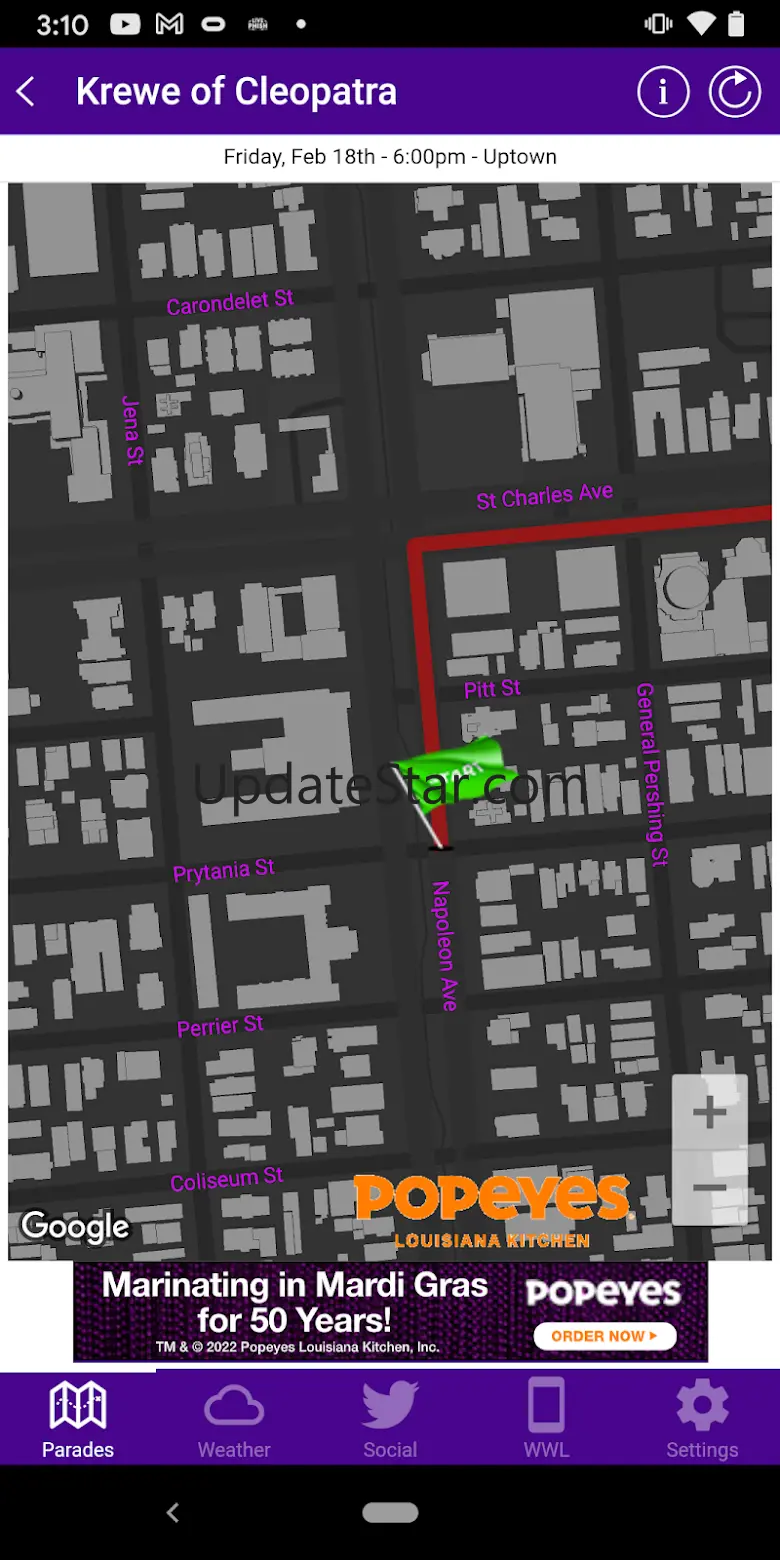 WWL Mardi Gras Parade Tracker 10.0.15