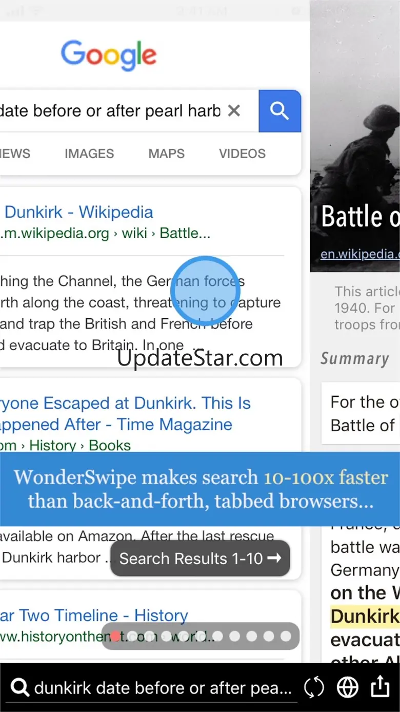 WonderSwipe Research on the go 1.9.7