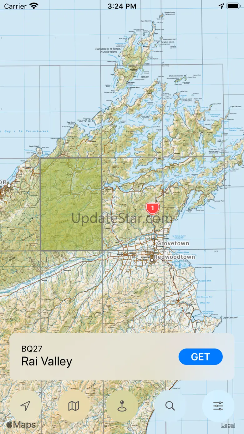 NZ Topo Maps 1.9