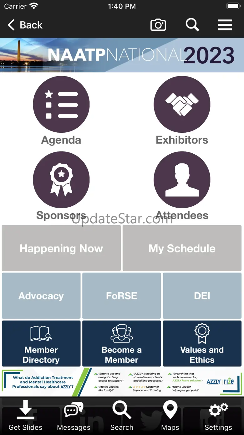 NAATP Events and Trainings 2.0.0