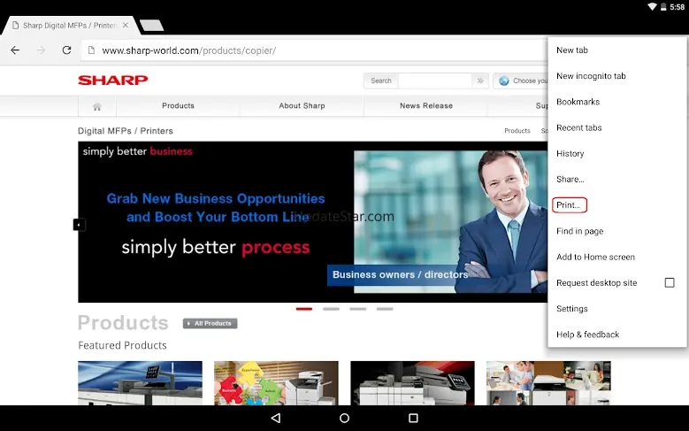 Sharp Print Service Plugin 1.1.3
