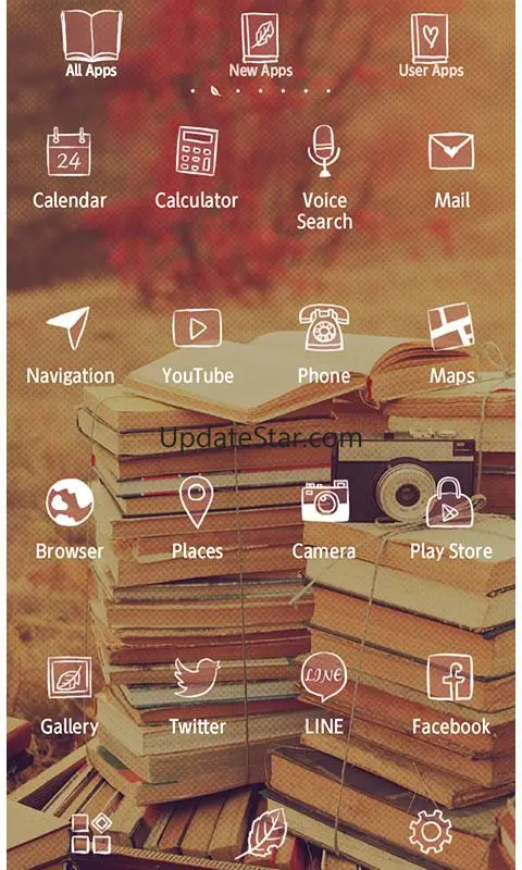 Cute Theme-Autumn Reading- 1.0.0