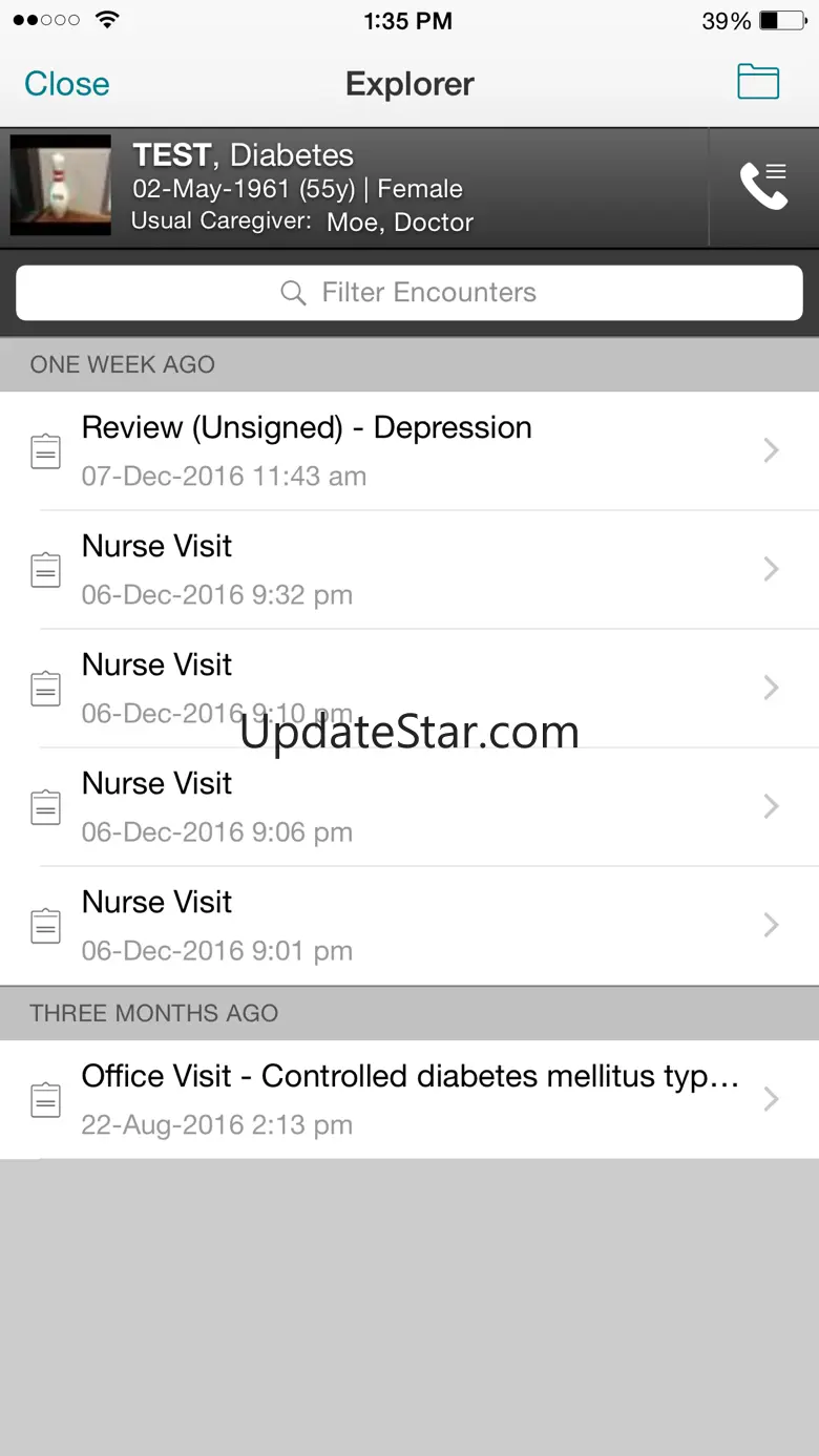 Professional EHR Mobile 16.1.2
