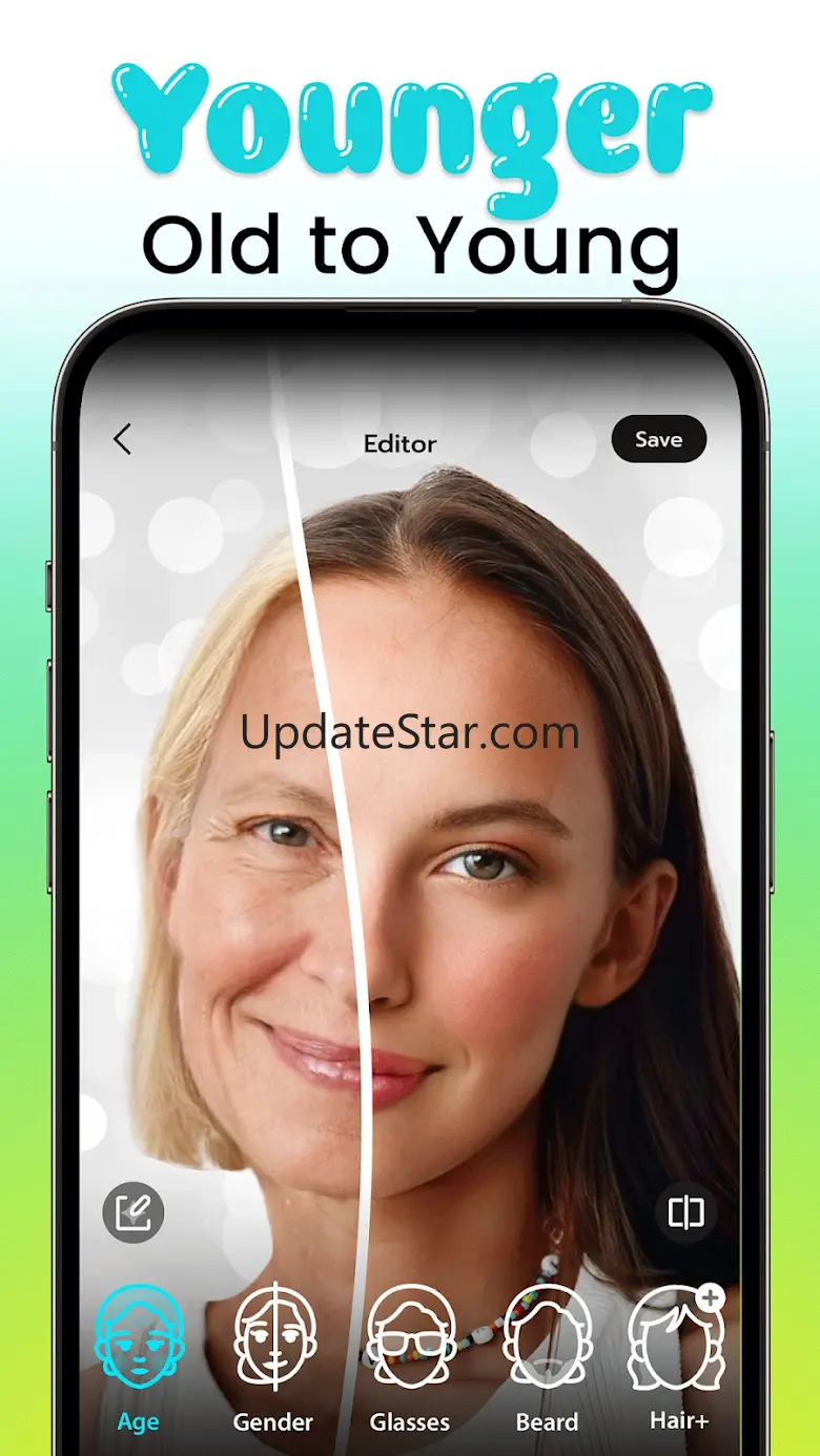 FaceEditor Aging, Hair, Gender 1.0.1.3