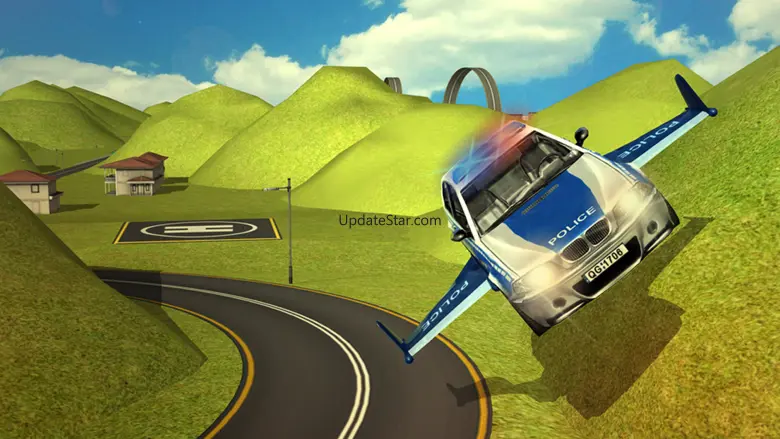 Flying Police Driver 3d Simulator 1.0