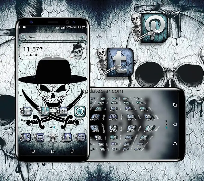 Skull Launcher Theme 5.0