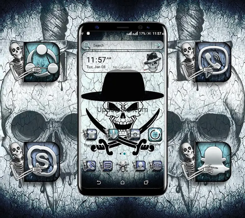 Skull Launcher Theme 5.0
