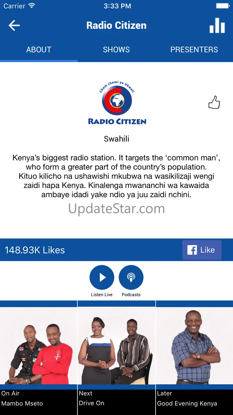 Citizen Radio Kenya 2.9