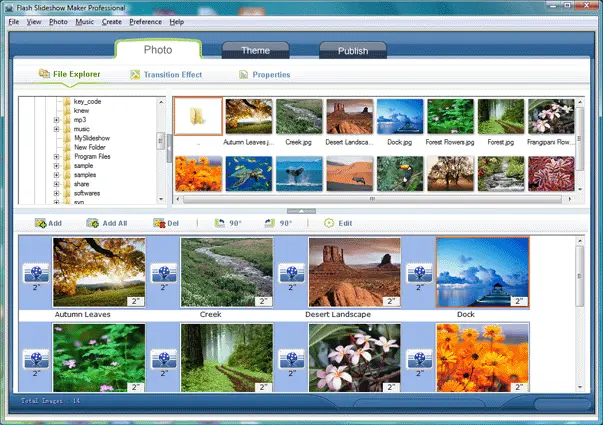 Flash Slideshow Maker 5.20