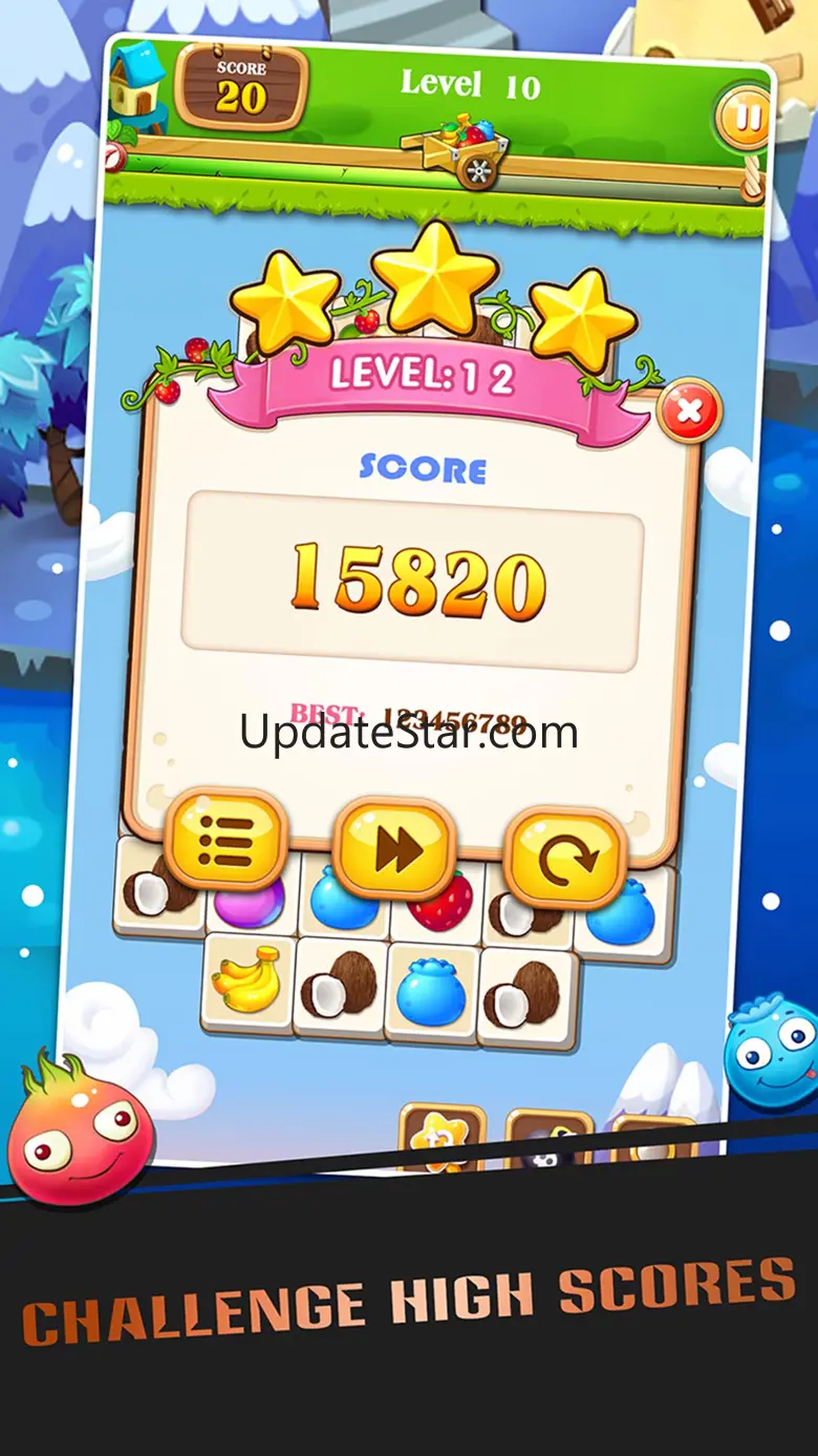 Fruit Link New - Find The Match Fruits, Fruit Pop Mania 1.0
