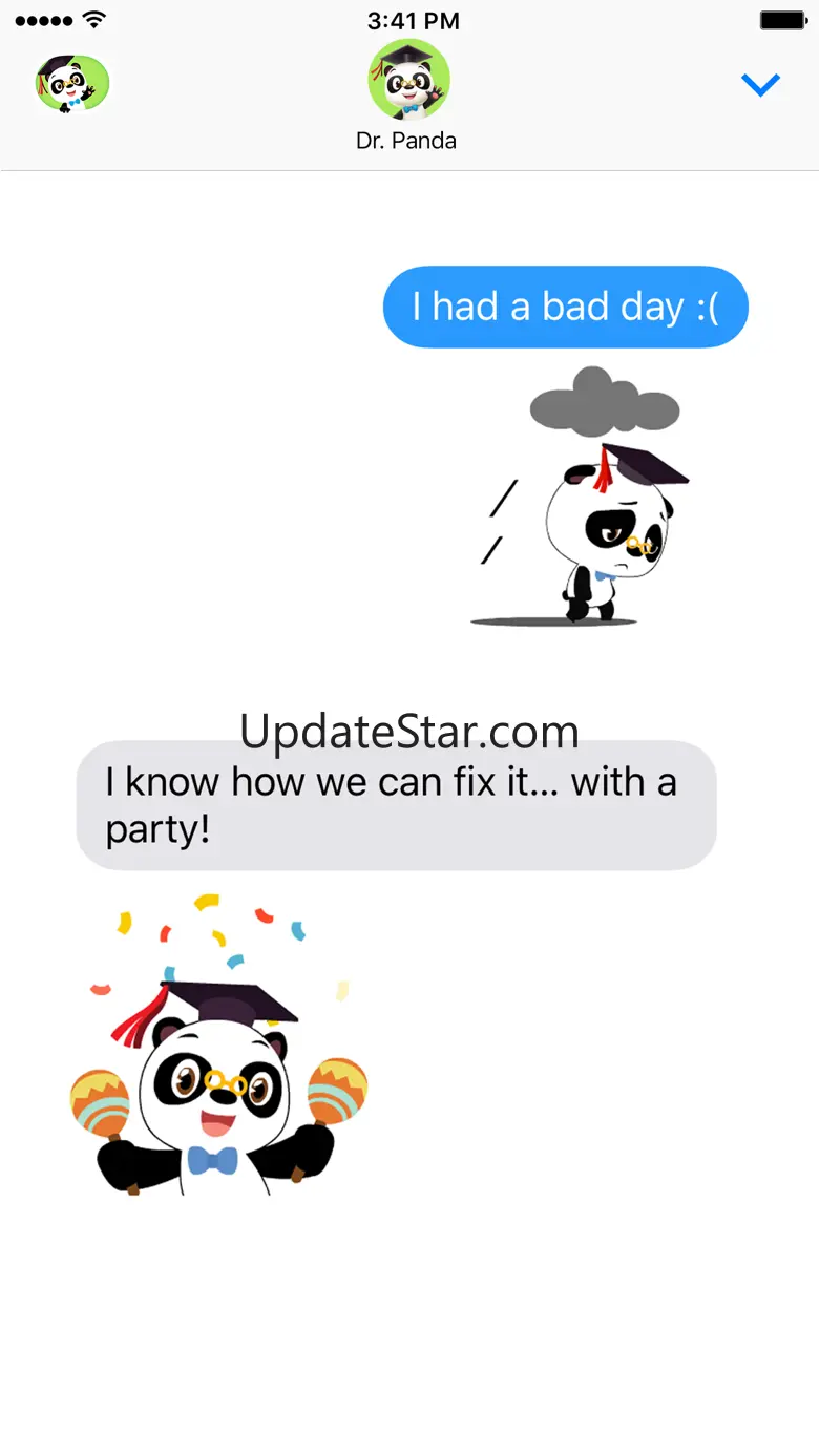 Dr. Panda Sticker Pack 1.0.4