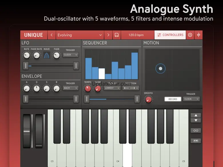 Unique for iPad - Analog Synth 1.6.6