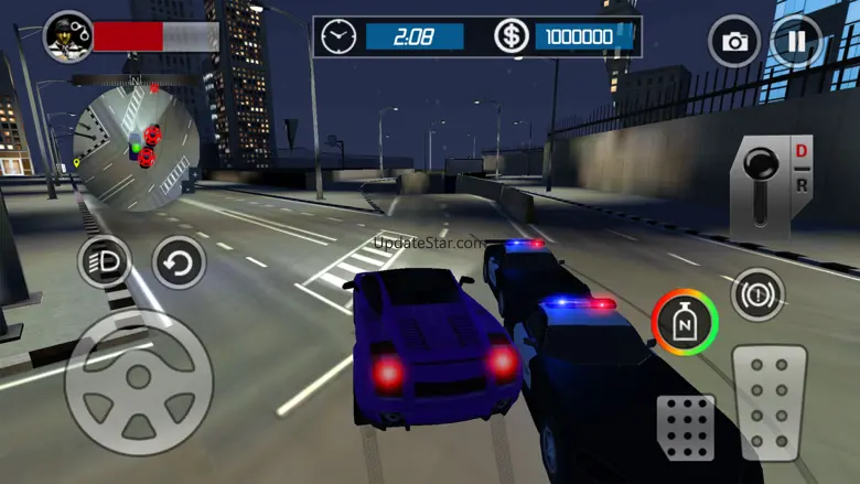 Police Car Escape 3D: Night Mode Racing Chase Game 1.0