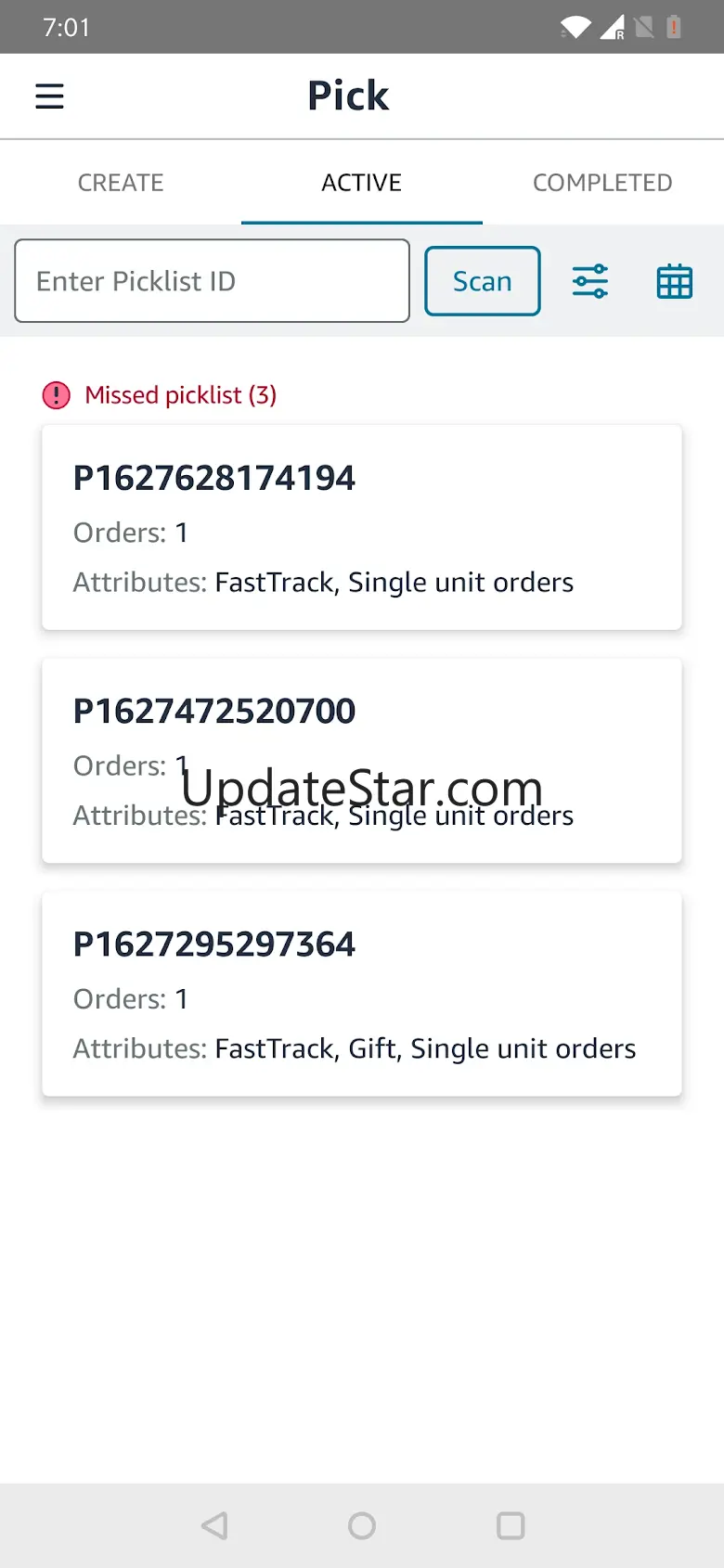 Amazon Seller Flex App 12.1
