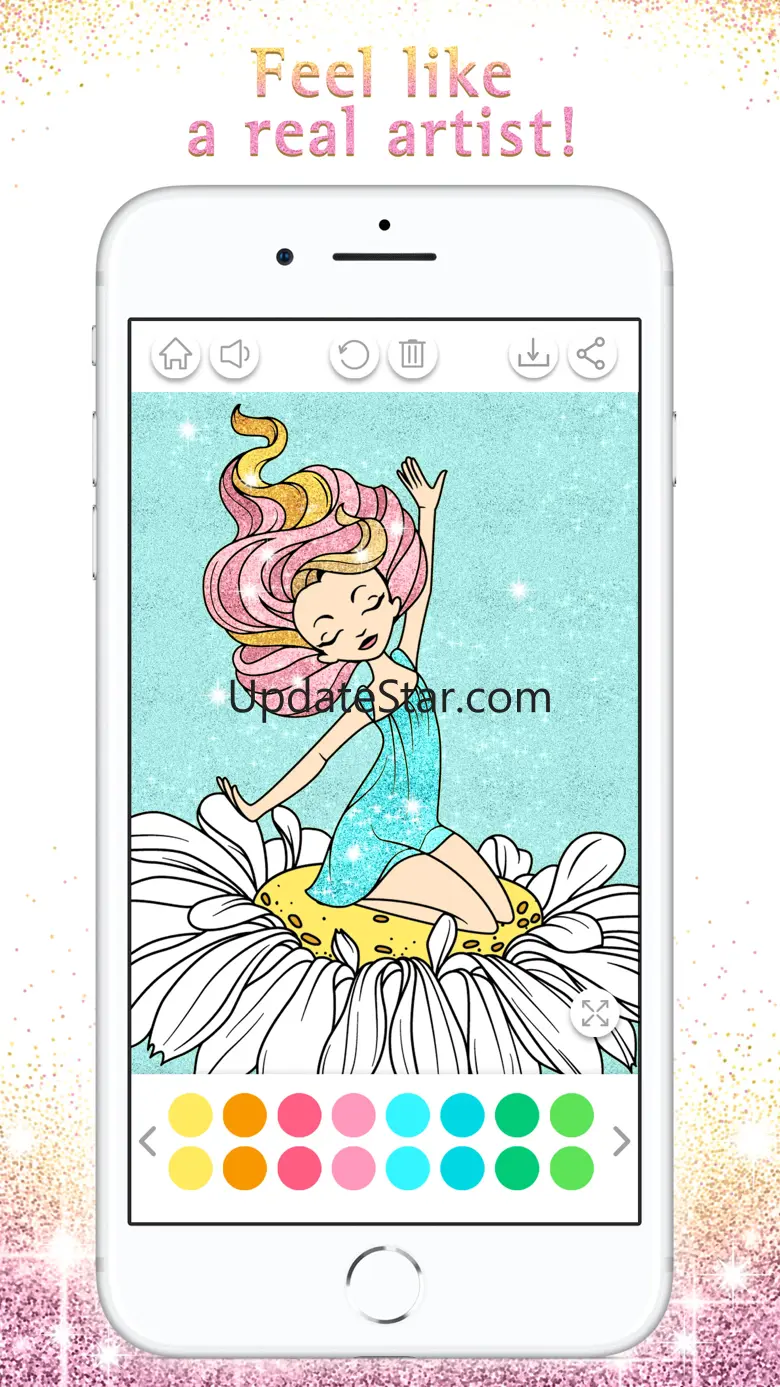 Princess Coloring Book Sparkle 1.0.5