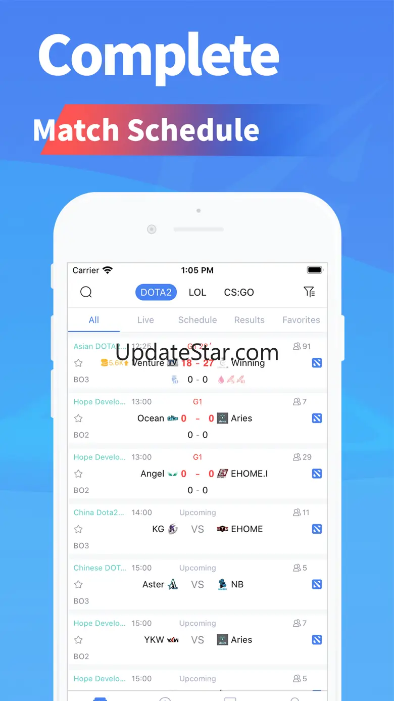 Esports8 - Live scores 1.4.7