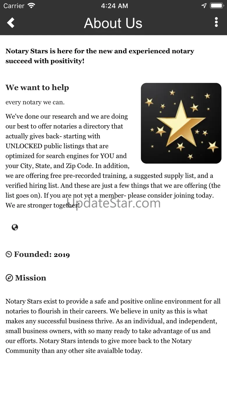 Notary Stars 1.2