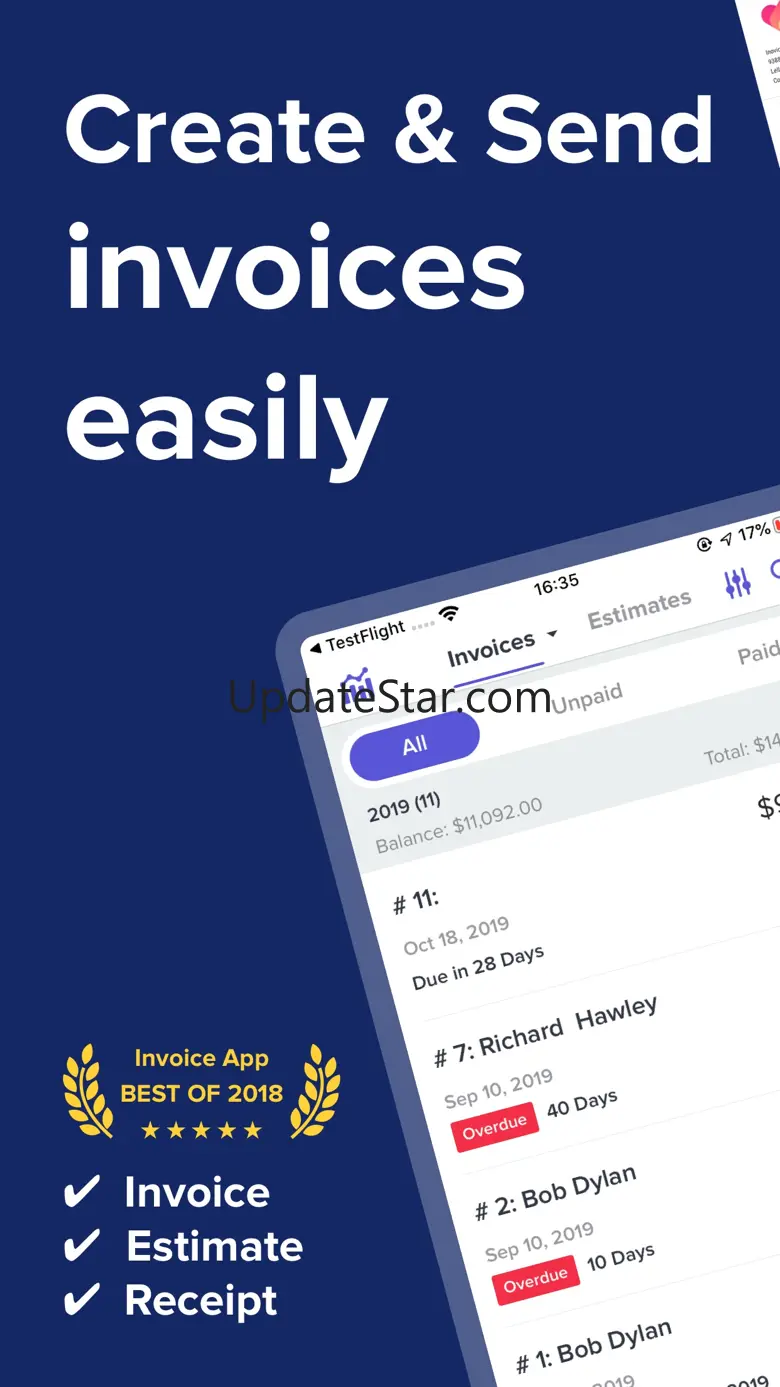 myInvoice, swift invoice lite 1.3
