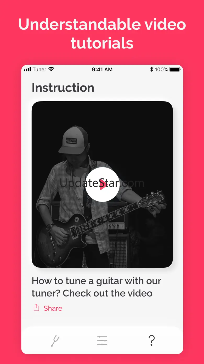 Tuner PRO: guitar,ukulele,bass 1.1