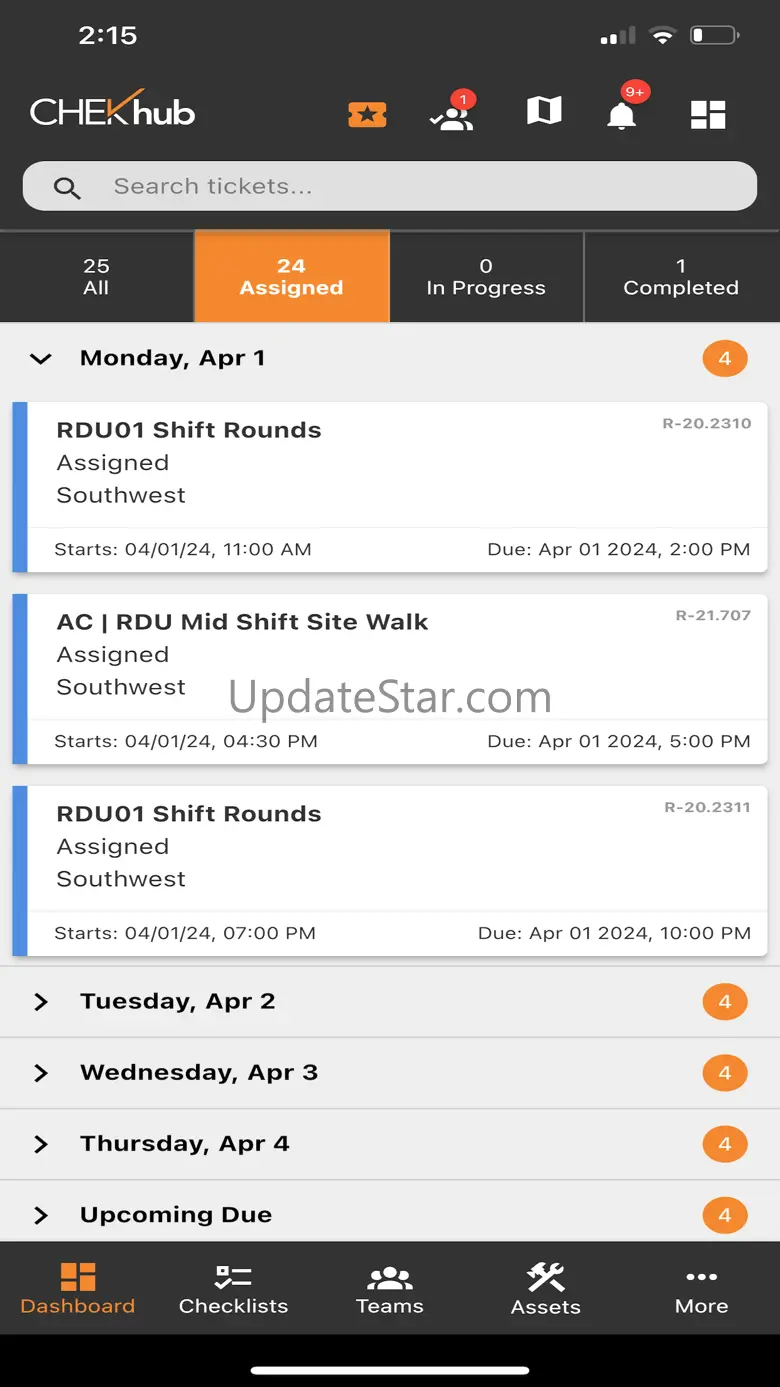 Chekhub 6.21.0