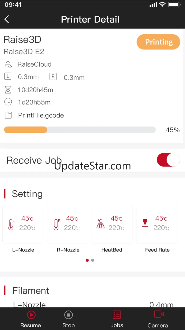 RaiseCloud-3DPrinting Platform 1.6.35