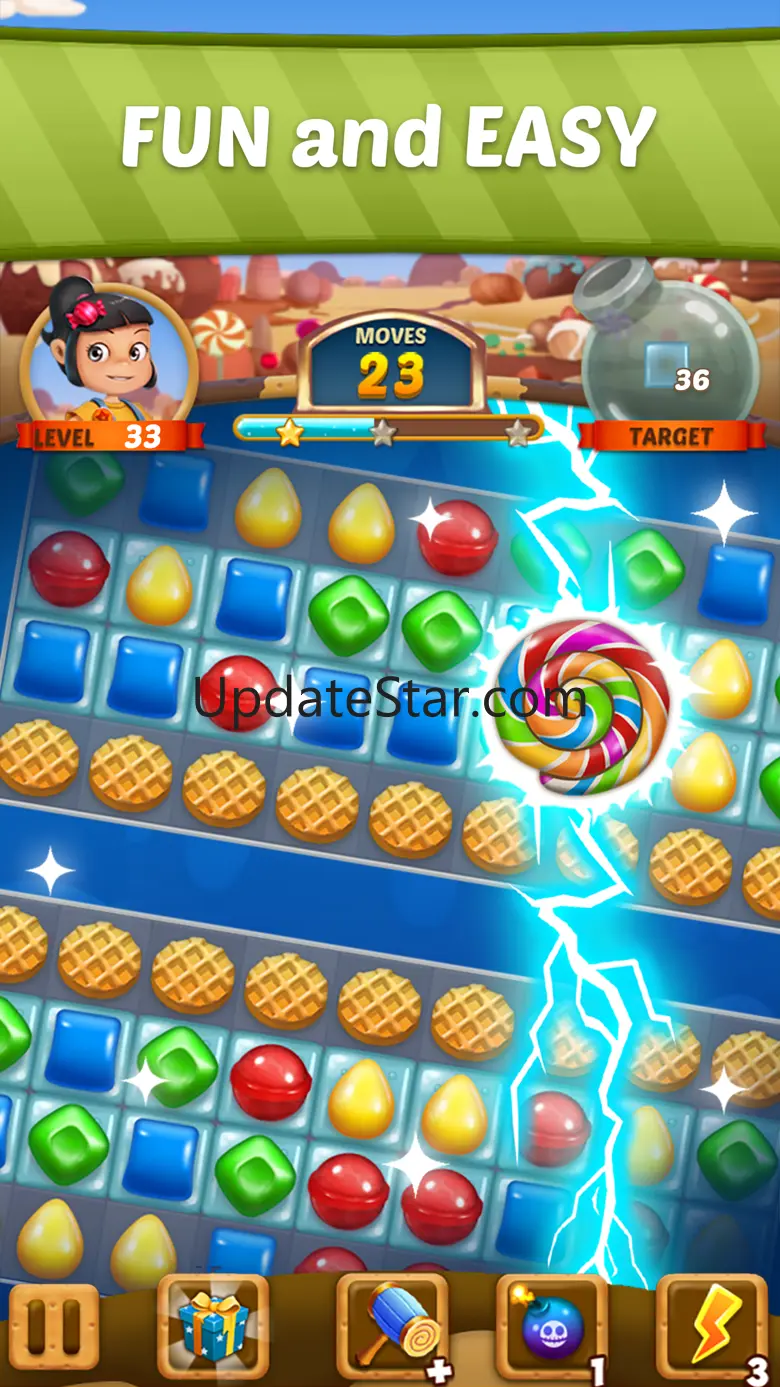 CandySweetStory:Match-3 Puzzle 15