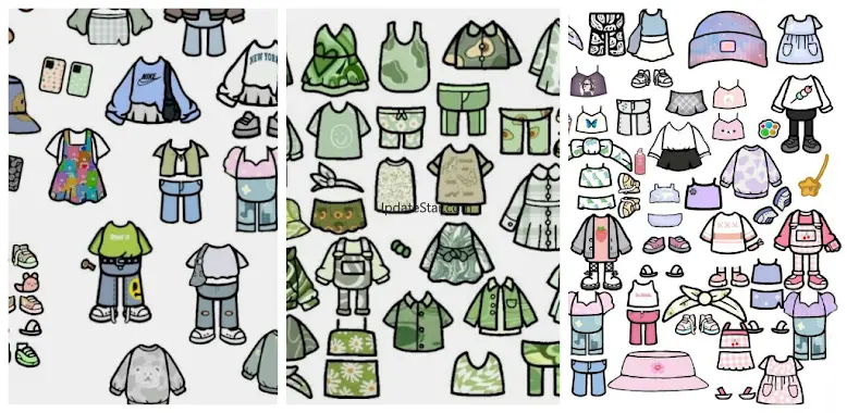 Toca Boca Clothes Ideas 1.21