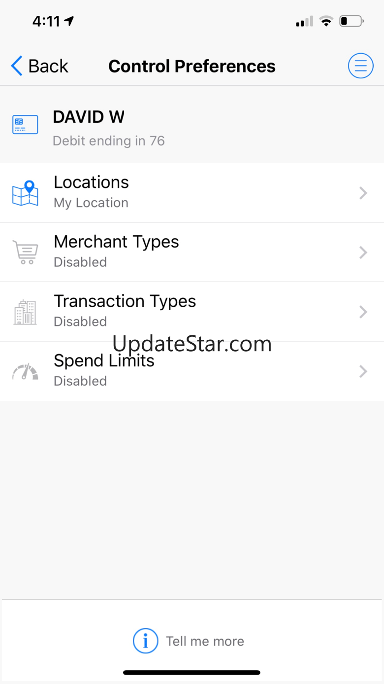 CFB Card Control App 1.6