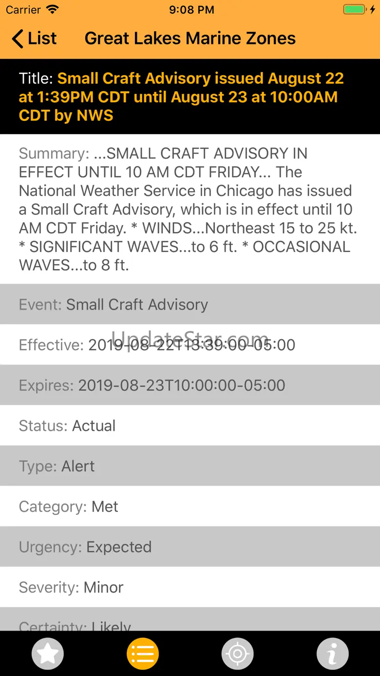 NOAA Alerts Weather 2.7