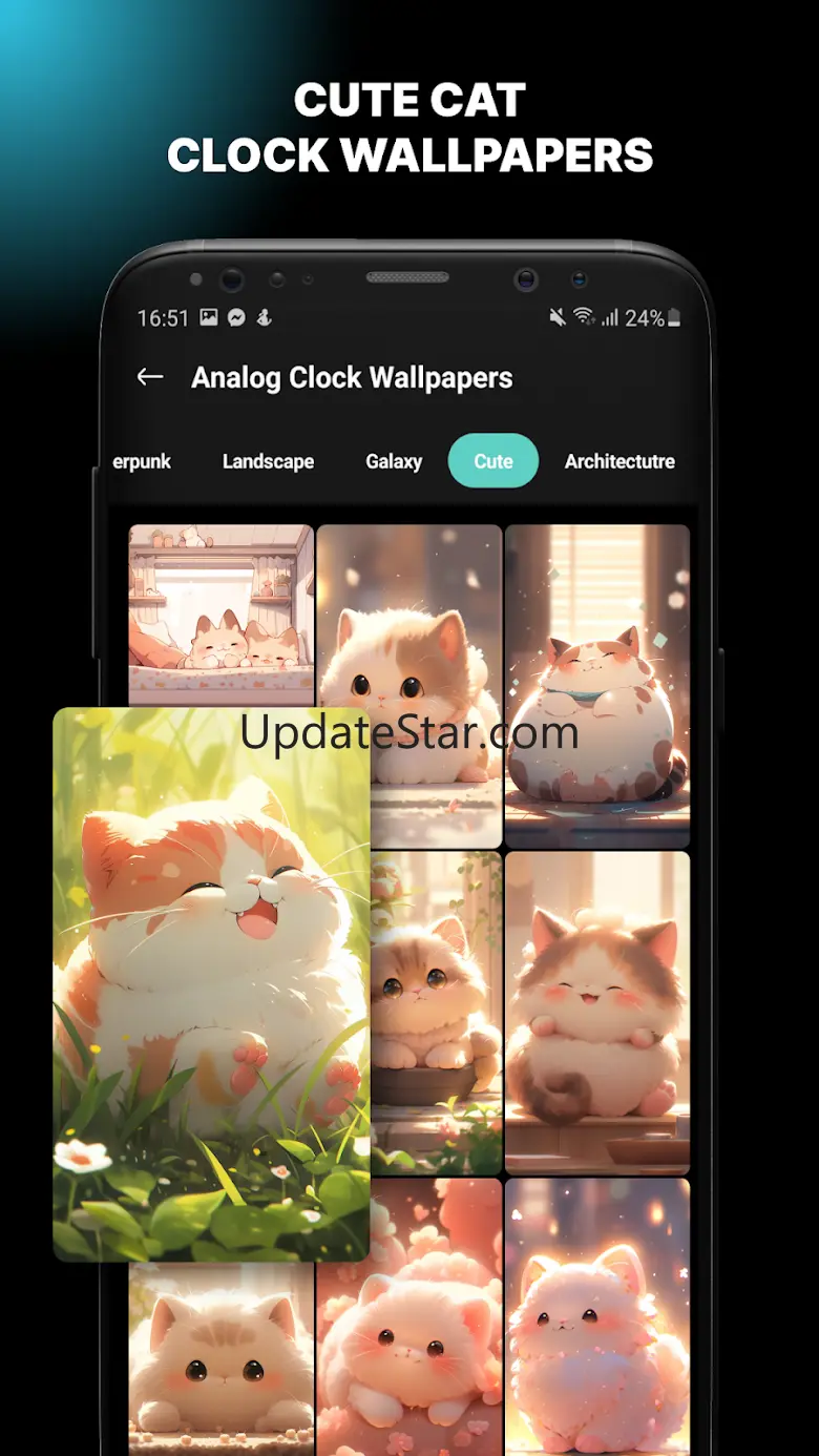 Live Analog Clock Wallpaper 4.4