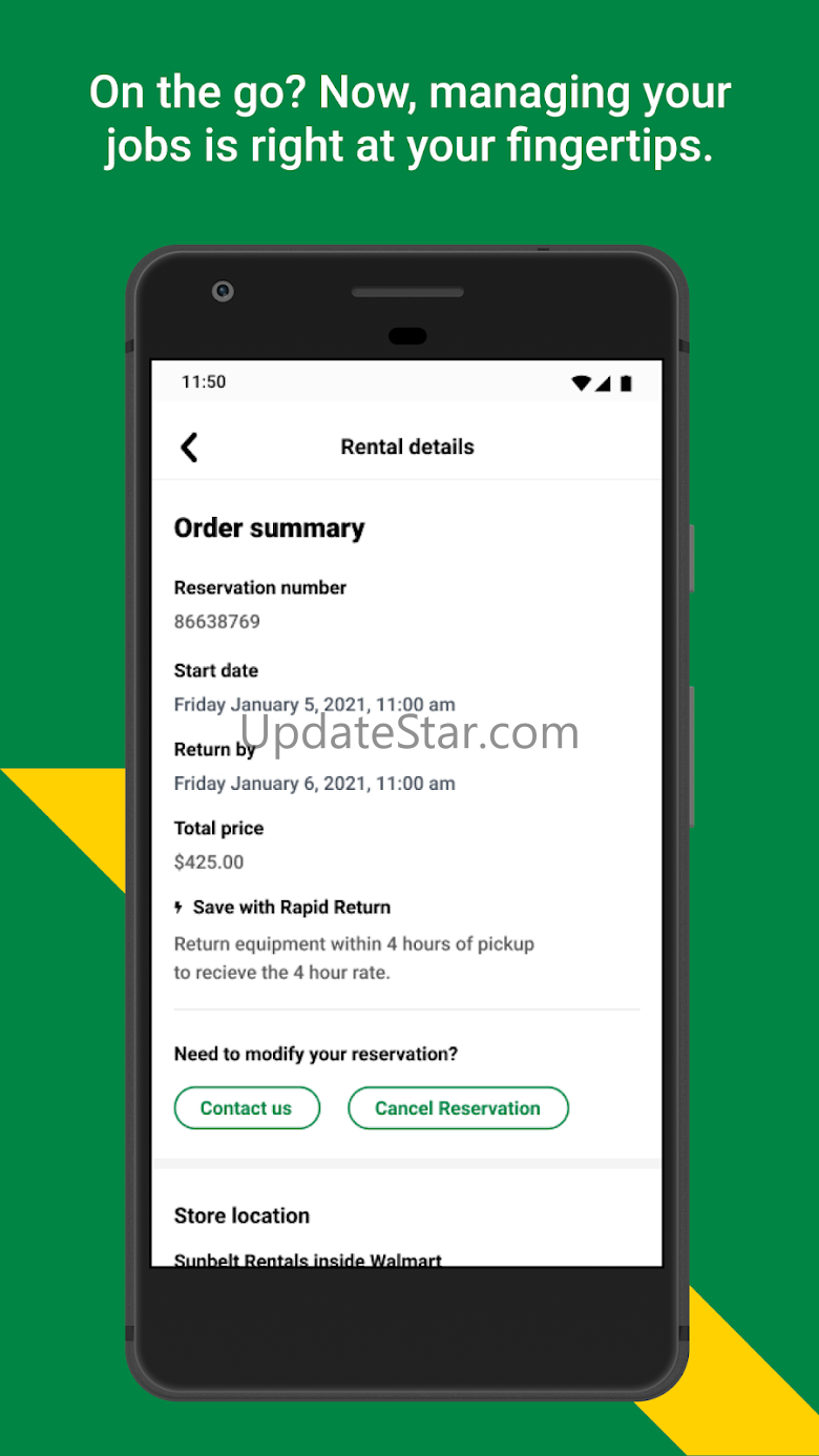 Sunbelt Rentals 3.5.1