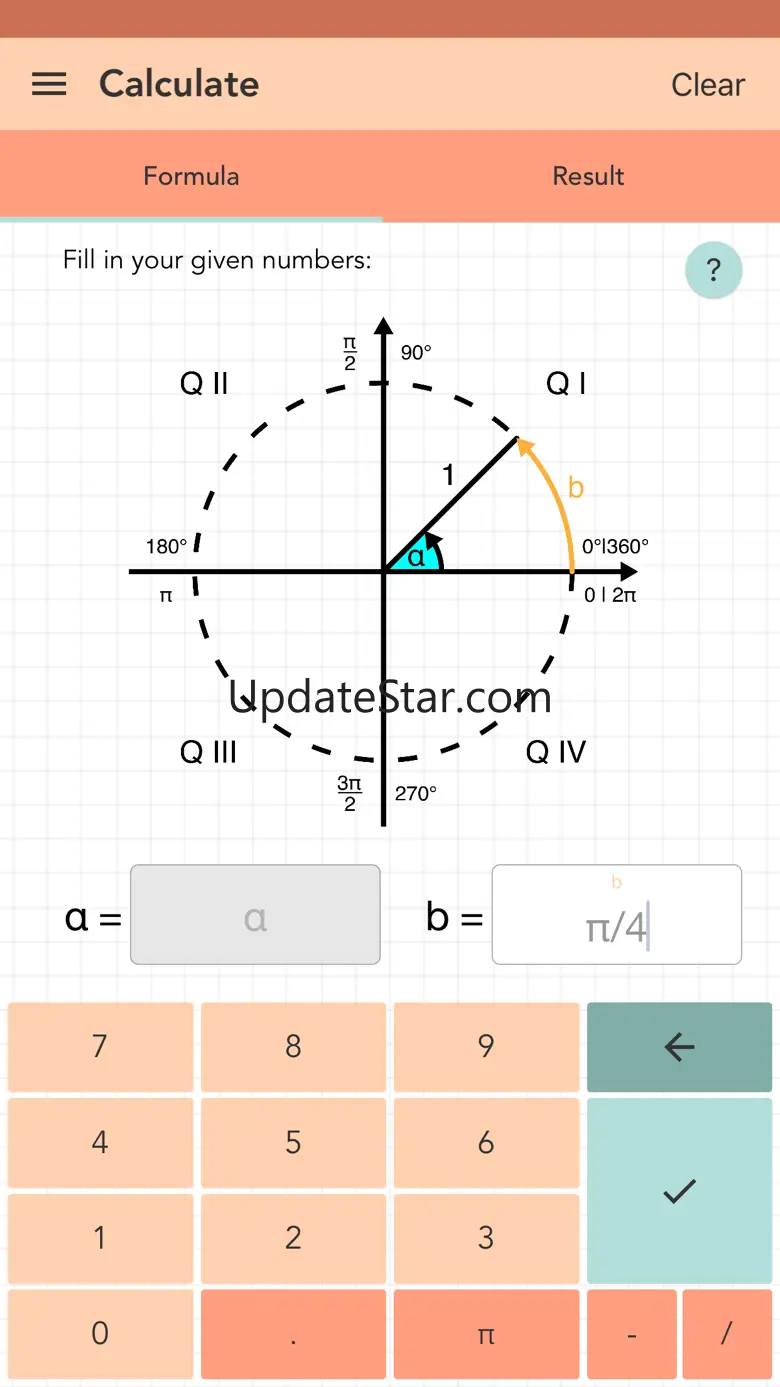 Unit Circle Calculator PRO 1.11