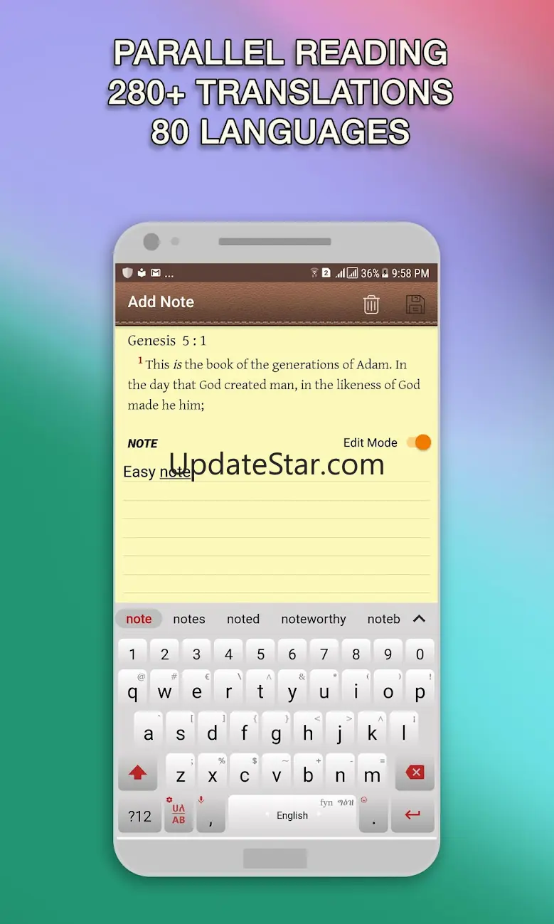 King James Bible (KJV Bible) w 3.6.4